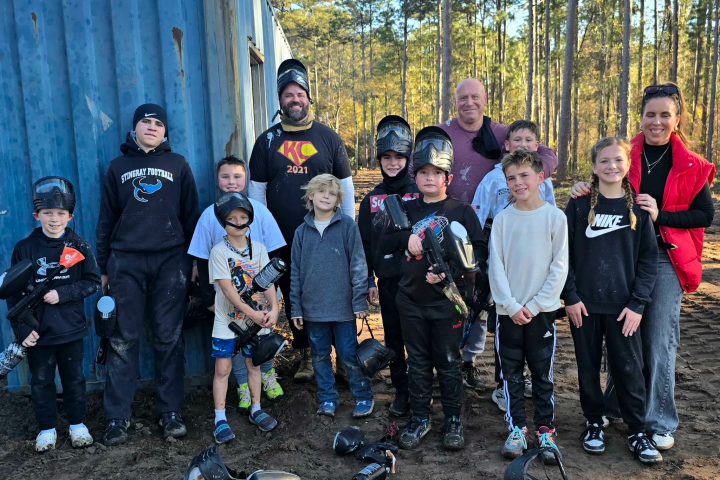 Black Ops Conway Paintball Party