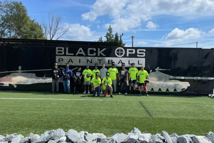 Paintball party Black Ops Paintball Fayetteville, NC