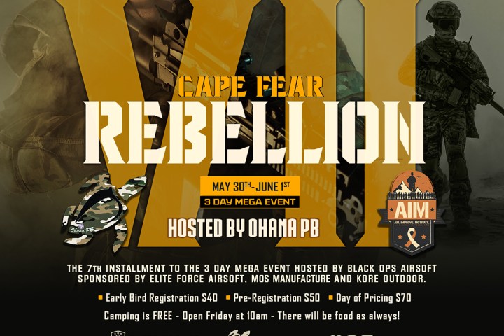 Cape Fear Rebellion VII 2025 hosted by Ohana PB