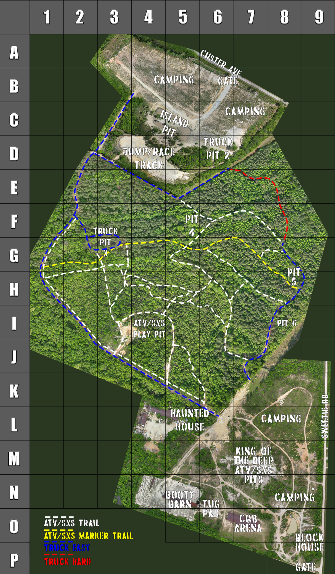 The Wreck Yard Trucks Gone Wild Map