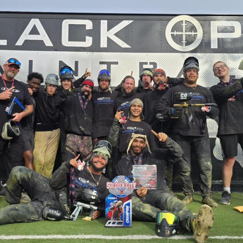 a group of people posing for the camera