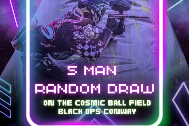 Cosmic Chaos Paintball event Black Ops Paintball Conway,SC
